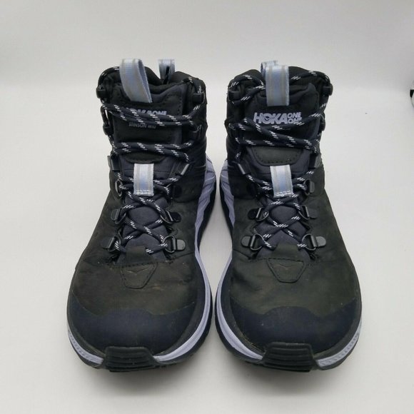 Hoka One One Womens Mid Gore Tex Black Shoes Sz 6 - Picture 3 of 8